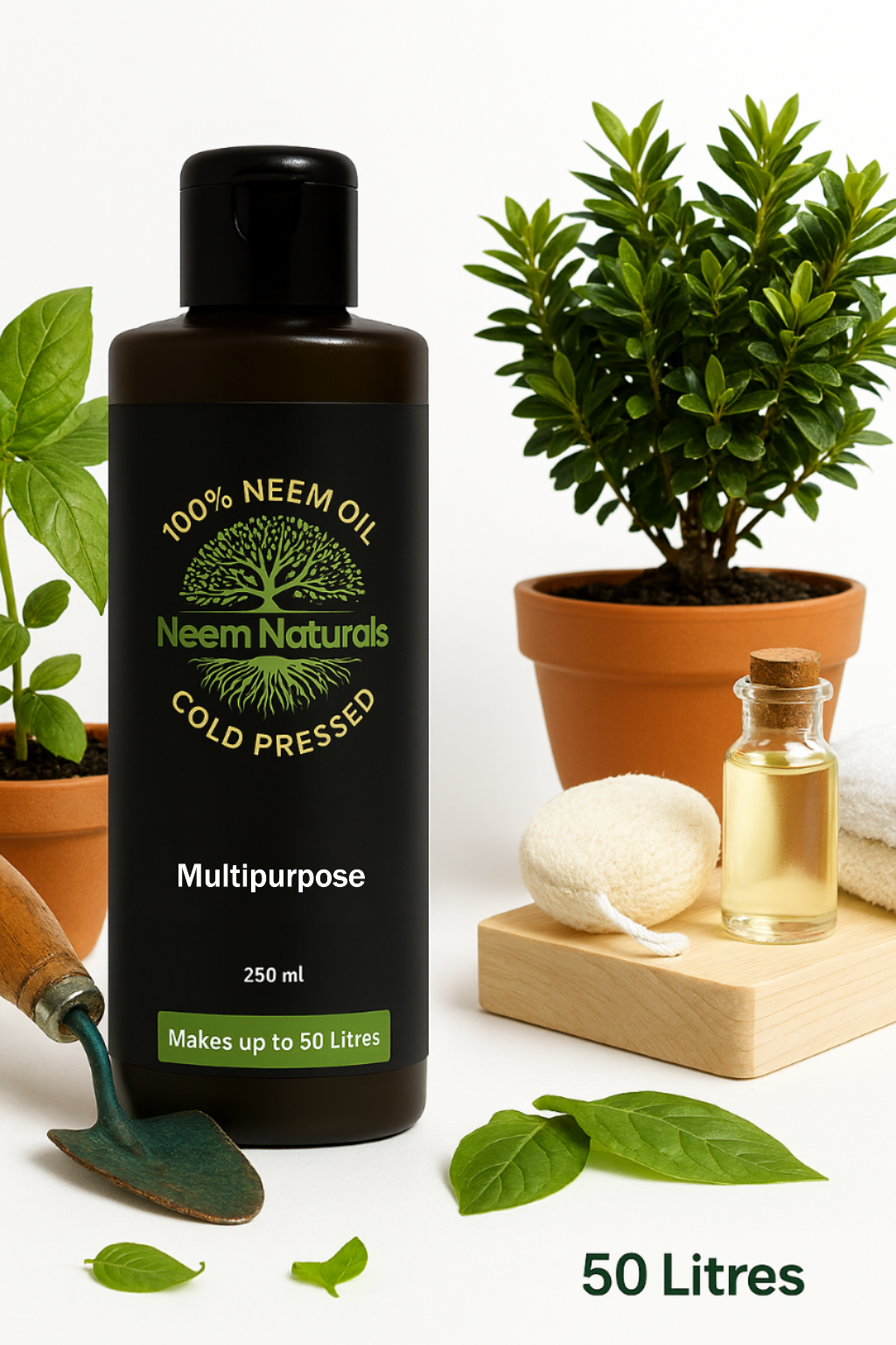 Neem Naturals Pure Cold Pressed Neem Oil 250ml - Multi-Purpose