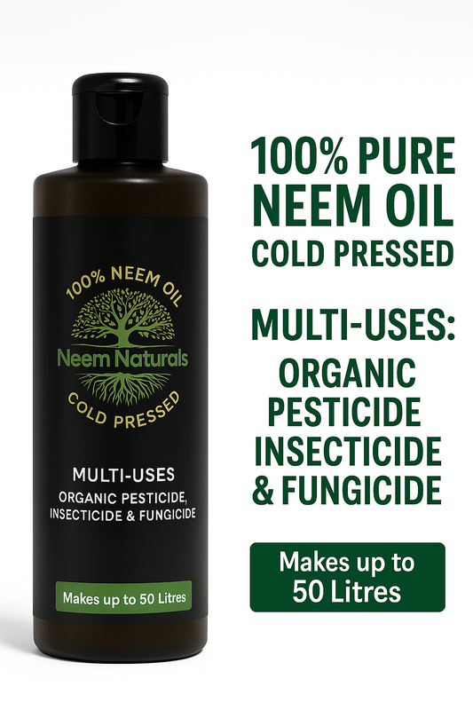 Neem Naturals Pure Cold Pressed Neem Oil 250ml - Multi-Purpose
