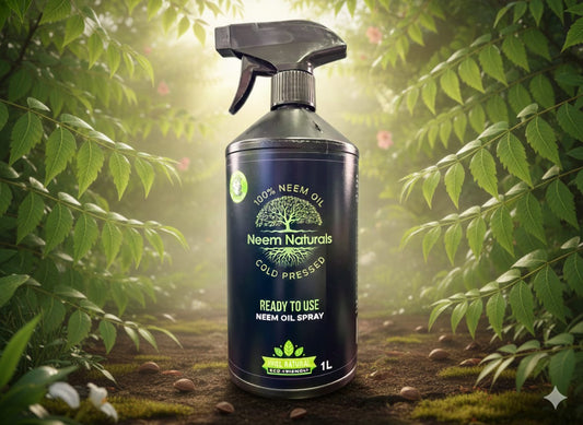 Neem Naturals Cold Pressed Neem Oil Ready To Use Plant Spray 1 Litre