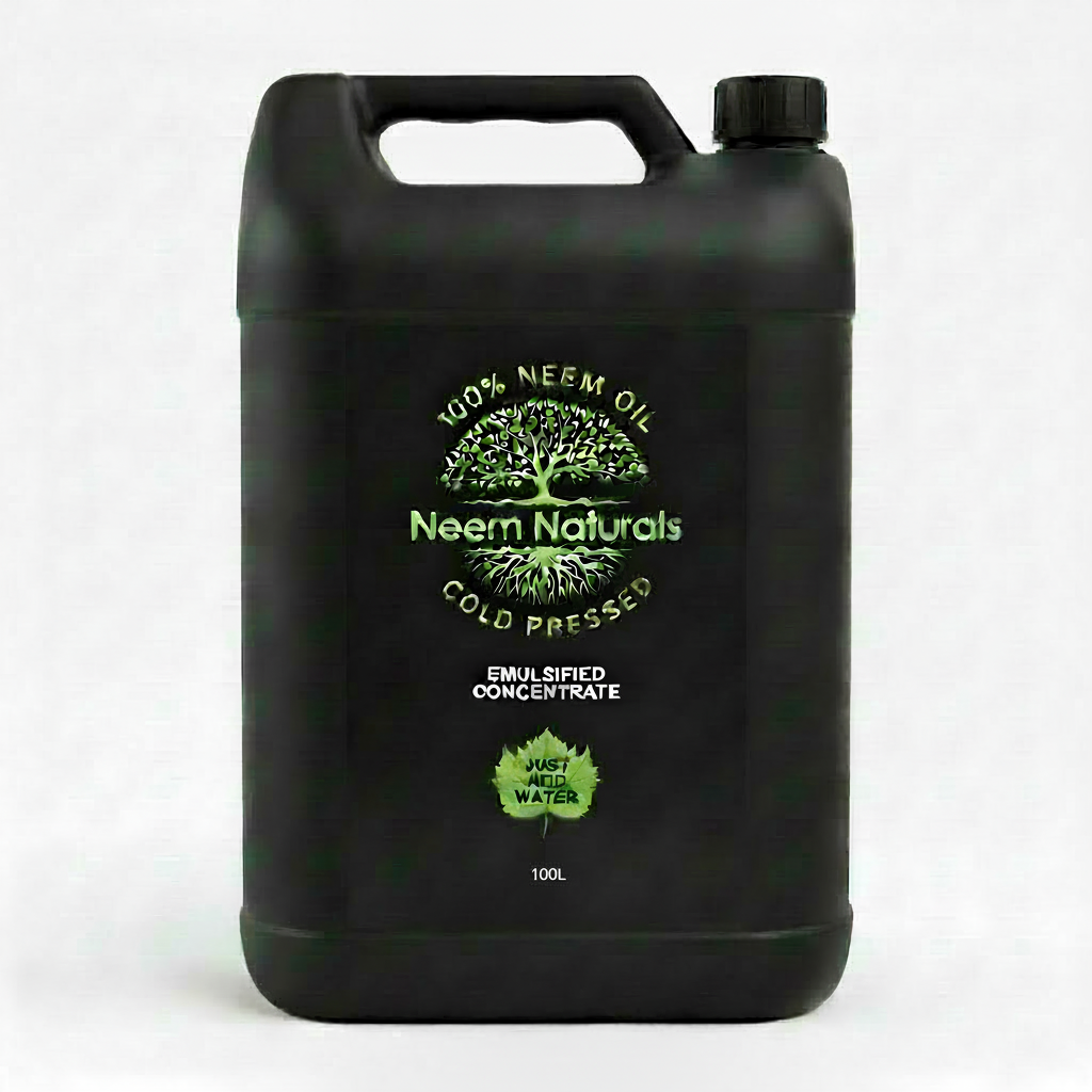 Neem Naturals Emulsified Cold Pressed Neem Oil Concentrate 250ml (Makes upto 50 L)