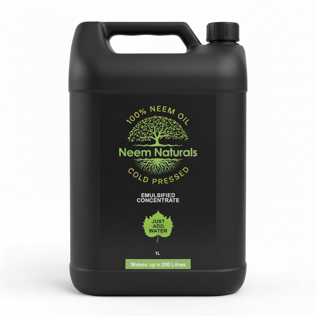 Neem Naturals Emulsified Cold Pressed Neem Oil Concentrate 250ml (Makes upto 50 L)
