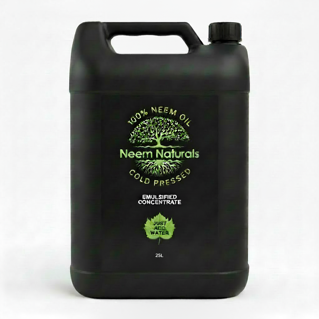 Neem Naturals Emulsified Cold Pressed Neem Oil Concentrate 250ml (Makes upto 50 L)