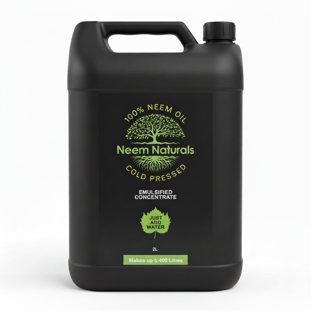 Neem Naturals Emulsified Cold Pressed Neem Oil Concentrate 250ml (Makes upto 50 L)
