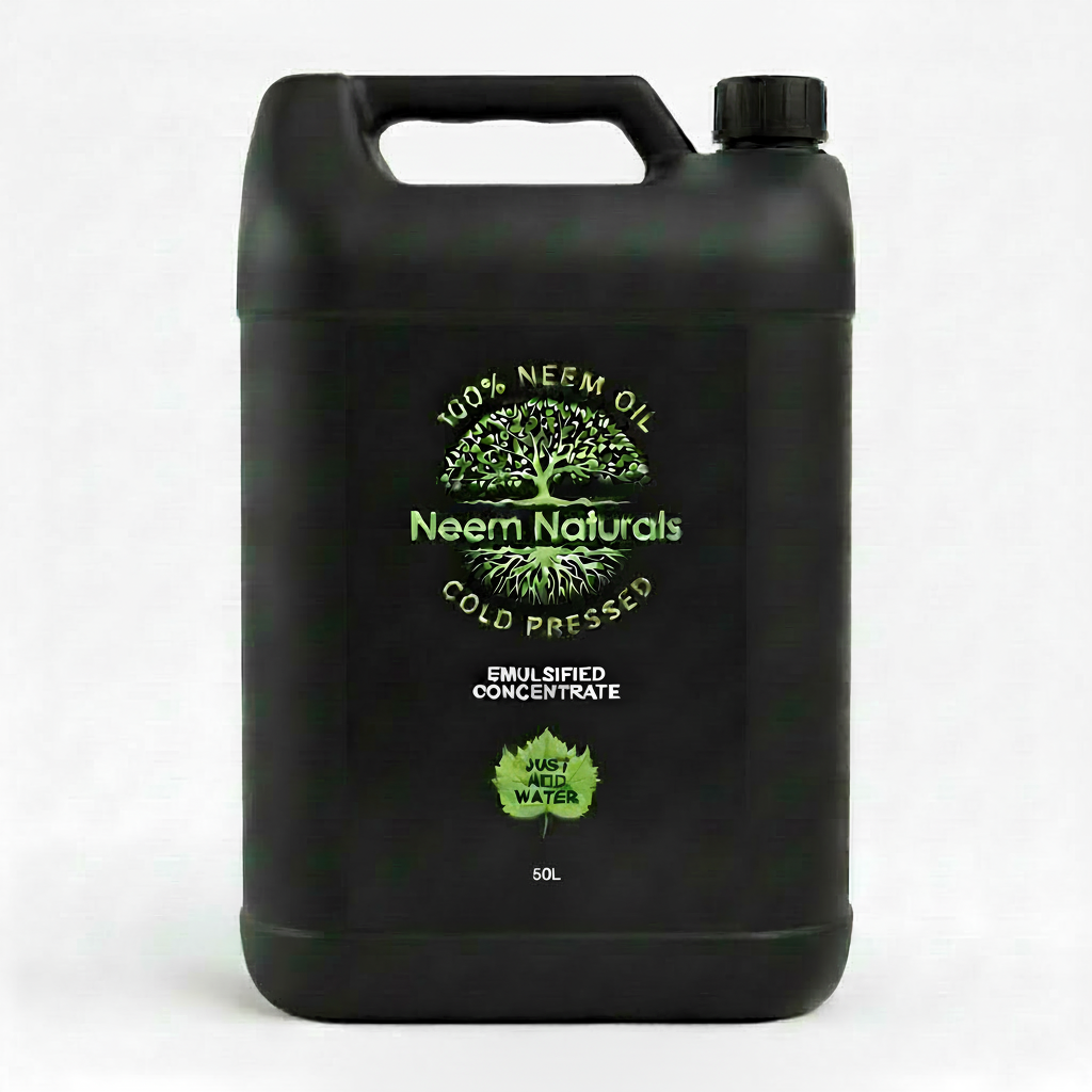 Neem Naturals Emulsified Cold Pressed Neem Oil Concentrate 250ml (Makes upto 50 L)
