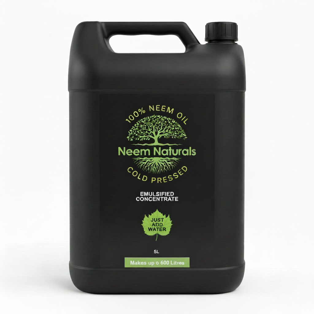 Neem Naturals Emulsified Cold Pressed Neem Oil Concentrate 250ml (Makes upto 50 L)